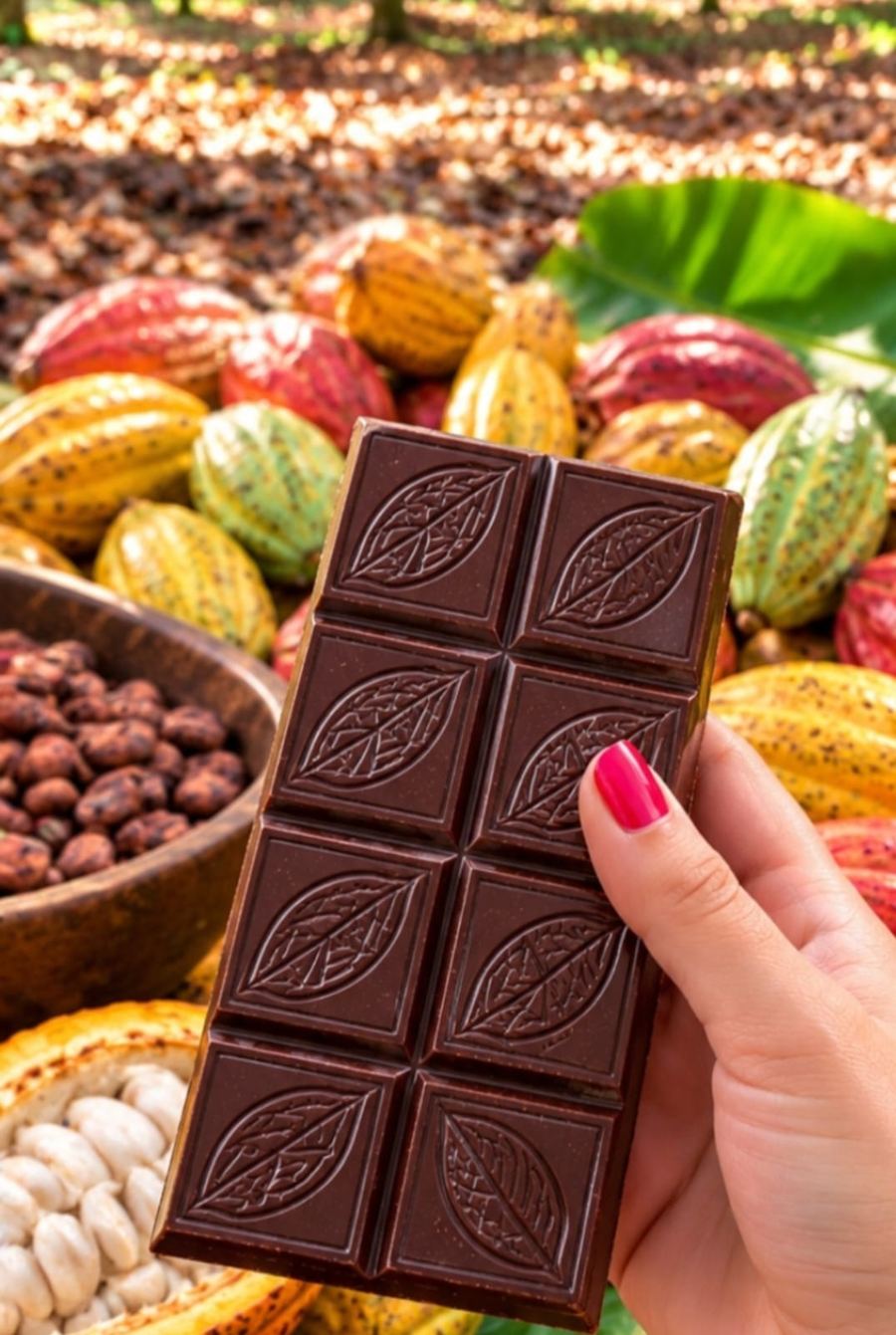 Tablette de chocolat Bean to Bar